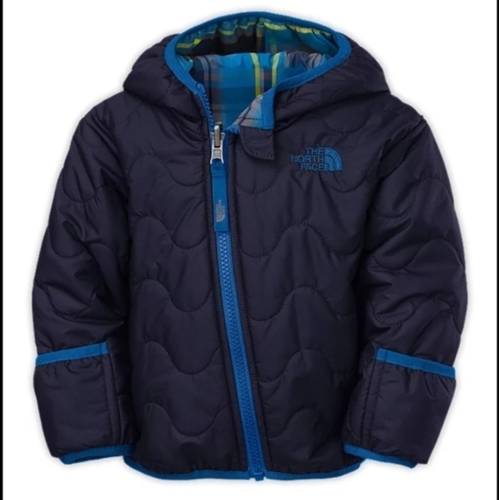 The North Face Reversible Perrito winter jacket,12 months baby boy